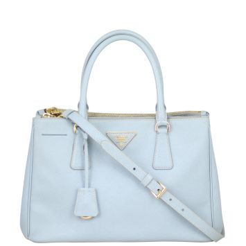 Prada Saffiano Lux Galleria Double Zip Tote Front