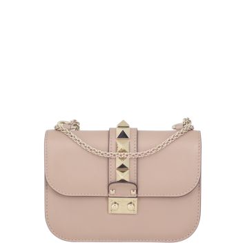 Valentino Glam Lock Small Shoulder Bag Front
