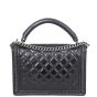 Chanel Boy Top Handle Bag Large Back
