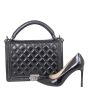 Chanel Boy Top Handle Bag Large Shoe
