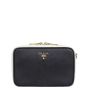 Prada Saffiano Camera Crossbody Chain Bag Front
