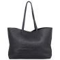 Saint Laurent Shopping Tote Croc Embossed Back
