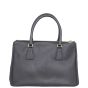 Prada Saffiano Galleria Double Zip Tote Small Back

