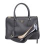 Prada Saffiano Galleria Double Zip Tote Small Shoe
