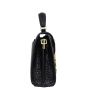 Saint Laurent Cassandra Top Handle Mini Croc-Embossed Sides