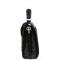 Saint Laurent Cassandra Top Handle Mini Croc-Embossed Sides