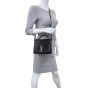 Saint Laurent Cassandra Top Handle Mini Croc-Embossed Mannequin