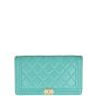 Chanel Boy Long Flap Wallet Front