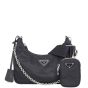 Prada Re-edition 2005 Tessuto Shoulder Bag Front with Strap