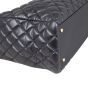 Chanel Coco Handle Shopping Tote Large Corner Closeup