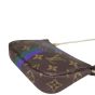 Louis Vuitton Mini Pochette Accessoires Monogram (personalised) Corner Closeup