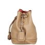 Prada City Calf Leather Bucket Bag Side