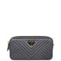 Prada Diagramme Nappa Mini Chain Shoulder Bag Front