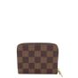 Louis Vuitton Zippy Coin Purse Damier Ebene Vivienne Christmas 2021 Print Back