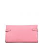 Hermes Kelly Classic Long Wallet Epsom (pink) Back