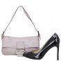 Fendi Baguette Bag Lilac Shoe