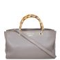 Gucci Bamboo Shopper Tote Medium Front with Strap