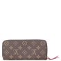 Louis Vuitton Clemence Wallet Monogram Fuchsia Back