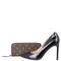 Louis Vuitton Clemence Wallet Monogram Fuchsia Shoe