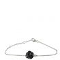 Chanel Camellia 18k White Gold Diamond Bracelet Pendant