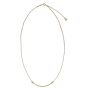 Tiffany & Co T Smile Pendant Small 18k Yellow Gold Front