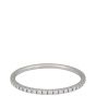 Tiffany & Co Metro Full Eternity Platinum Diamond Ring front