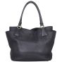 Prada Vitello Daino Side Pocket Tote Back