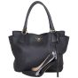 Prada Vitello Daino Side Pocket Tote Shoe
