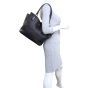 Prada Vitello Daino Side Pocket Tote Mannequin