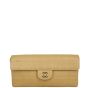 Chanel East-West Chocolate Bar Flap Bag Front