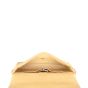 Chanel East-West Chocolate Bar Flap Bag Interior