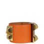 Hermes Collier de Chien Bracelet (orange epsom) Side