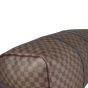 Louis Vuitton Keepall 55 Bandouliere Damier Ebene Corner Closeup