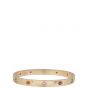 Cartier Love Bracelet 18k Rose Gold Sapphire Garnet and Amethyst Front