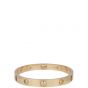 Cartier Love Bracelet 18k Rose Gold Sapphire Garnet and Amethyst Side