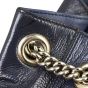 Gucci Soho Chain Shoulder Bag Medium Patent Watch Wear
