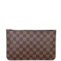 Louis Vuitton Neverfull Pochette Damier Ebene Front
