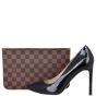 Louis Vuitton Neverfull Pochette Damier Ebene Shoe
