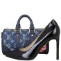 Louis Vuitton Keepall XS Monogram Denim Drip Shoe