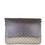 Gucci GG Supreme Leather Flap Messenger Front