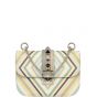 Valentino 1975 Glam Lock Small Shoulder Bag Front with Strap