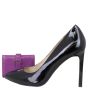 Hermes Bearn Card Holder (purple) Shoe