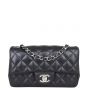 Chanel Classic Mini Rectangular Flap Bag Front with Strap