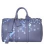 Louis Vuitton Keepall 40 Bandouliere Ink Watercolour Front with Strap