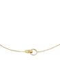 Cartier Interlocking Love Necklace 18k Yellow Gold Pendant