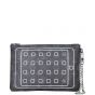 Louis Vuitton x Fragment iPad Pouch Monogram Eclipse Front with strap