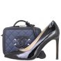 Chanel CC Filigree Vanity Case Medium Shoe