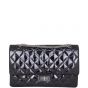 Chanel 2.55 Reissue 227 Double Flap Bag Patent Front with Strap