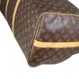 Louis Vuitton Keepall 60 Bandouliere Monogram Corner Closeup