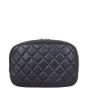 Chanel Quilted Cosmetic Case Medium Back